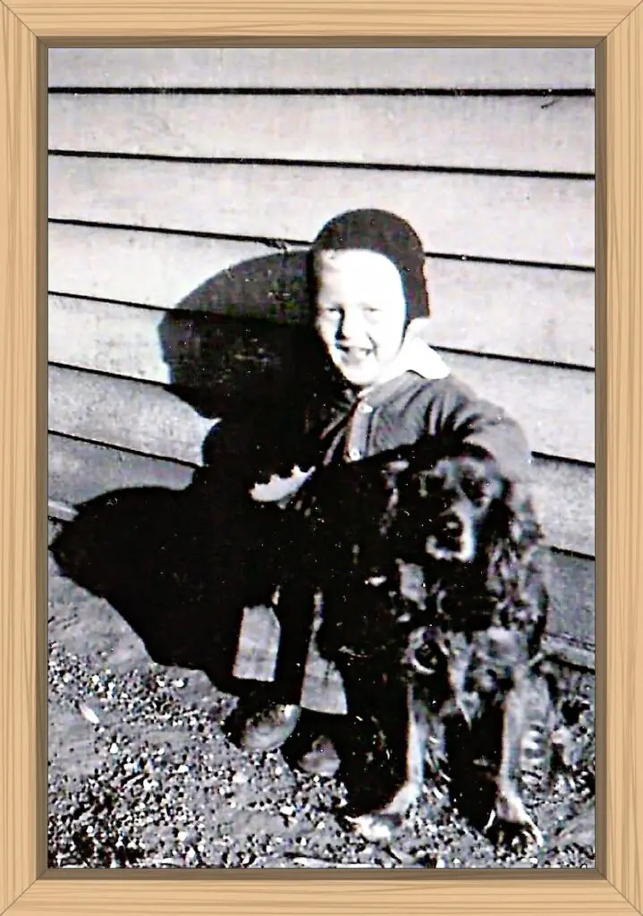 My brother and his dog Major were the best buddies and their lives were blended