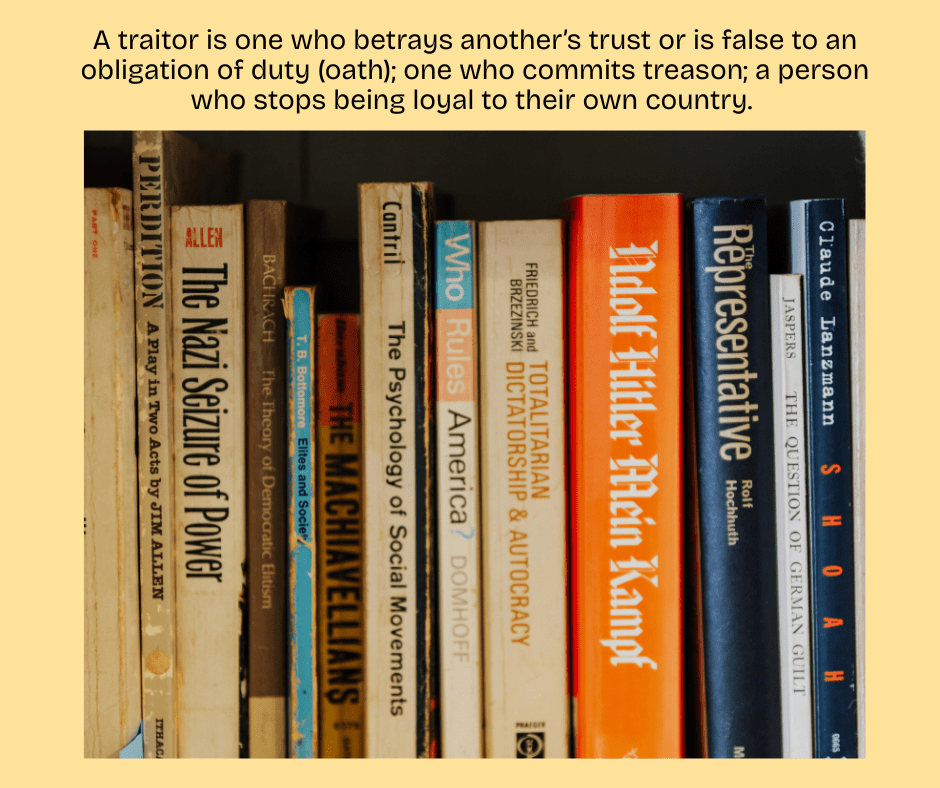 A collection of books with titles like "The Nazi Seizure of Power" or "Adolf Hitler Mein Kampf". 